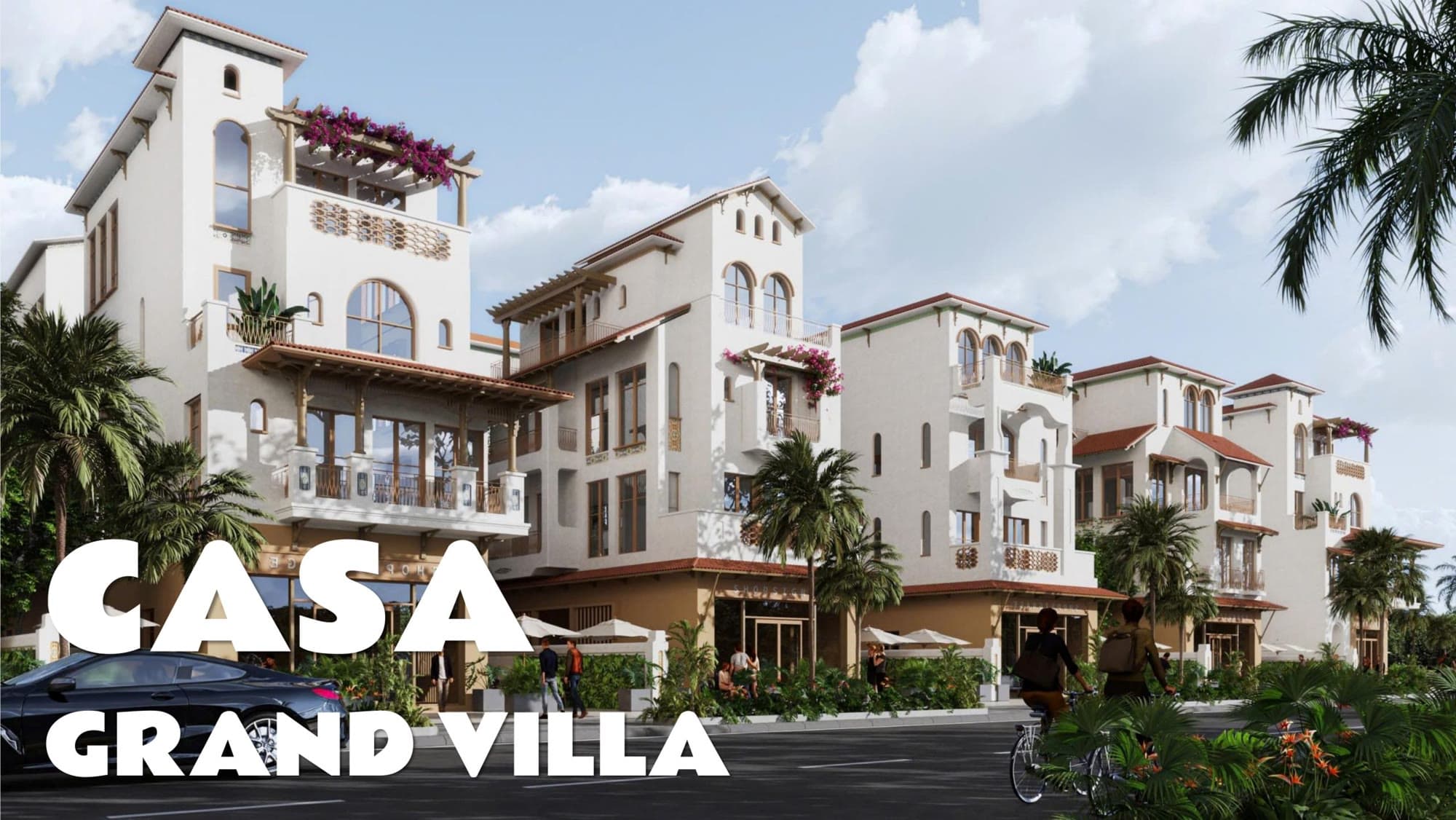 Phối cảnh Casa Grand Villa tại Blanca City