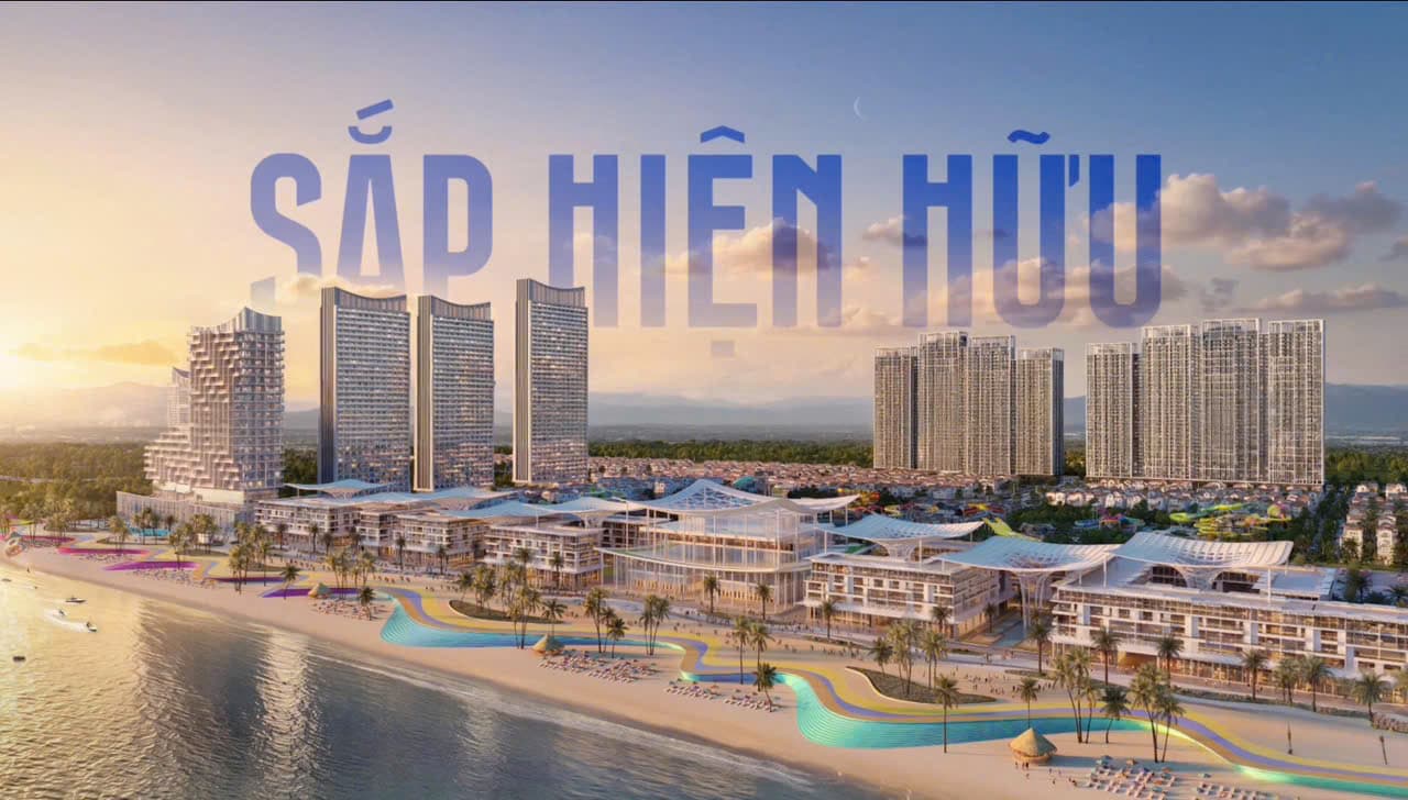 Không gian ven biển Blanca City vào lúc hoàng hôn